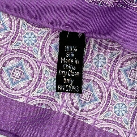 Set of 4 Italian Silk Pocket Squares - Picture 7 of 13